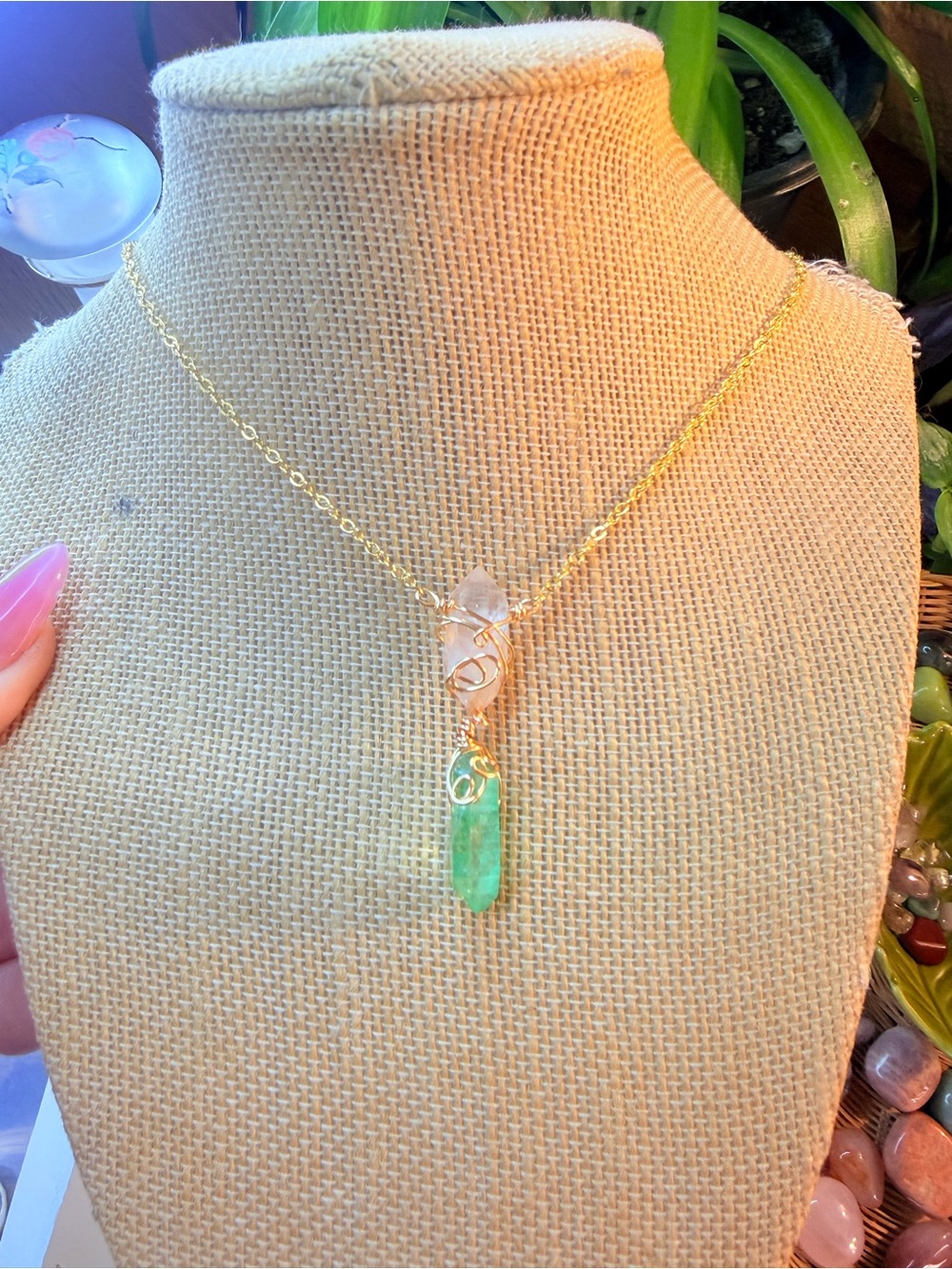 Handmade crystal stone bundle - Picture 2 of 6